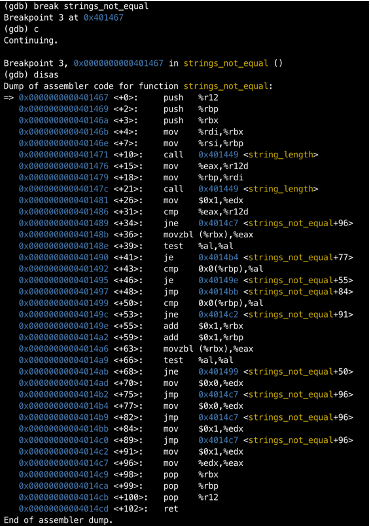 strings_not_equal 函数汇编代码